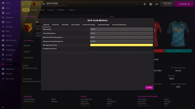 Football Manager 2022 In-game Editor
