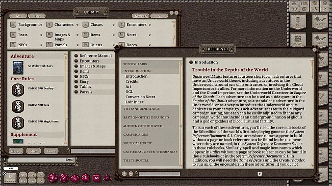 Fantasy Grounds - Underworld Lairs