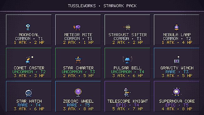 TUSSLE WORKS - Starwork Pack