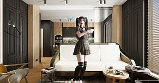 Virtual Girlfriend Lia - School Dress