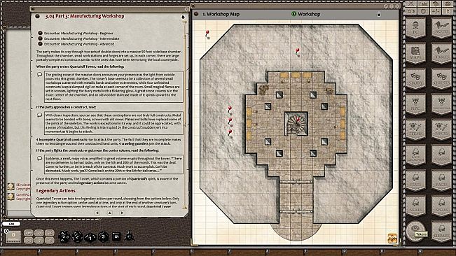 Fantasy Grounds - Heroes of High Fantasy: Artifices of Quartztoil Tower (5E)