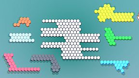 Hexagon Puzzle Blocks