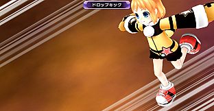 Hyperdimension Neptunia Re;Birth1 Peashy Battle Entry