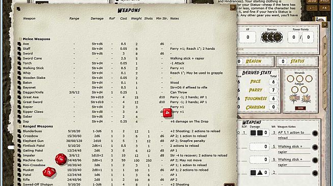 Fantasy Grounds - Rippers (Savage Worlds)