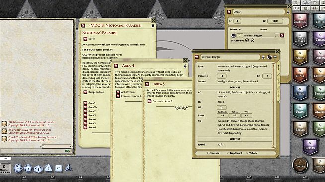 Fantasy Grounds - Mini-Dungeon #018: Neotomas' Paradise (PFRPG)