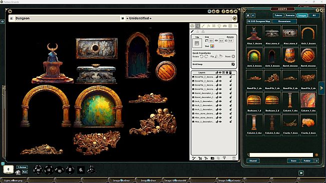 Fantasy Grounds - FG Immersive Dungeon Map Pack
