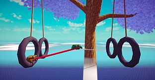 Sticked Together! - Co-op Frog Parkour