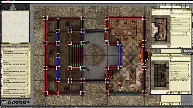 Fantasy Grounds - Pathfinder RPG - Map Pack - Urban Sites