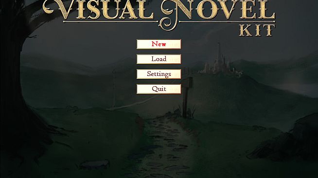 001 Game Creator - Visual Novel Kit