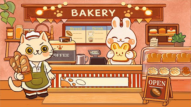 Let's Bake Bread,Chef Meow!