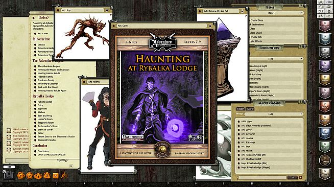 Fantasy Grounds - A17: Haunting at Rybalka Lodge (PFRPG)
