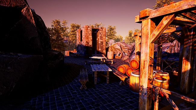 RPGScenery - Castle Gate Scene