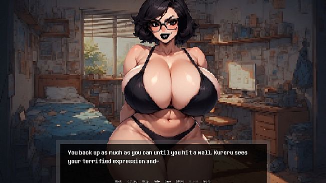 Dominated by: Yandere Goth Sensei