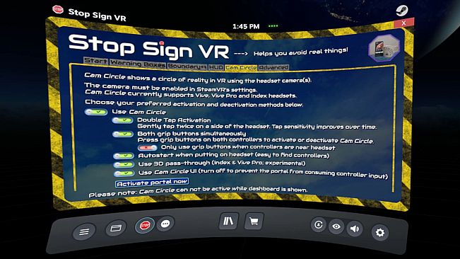 Stop Sign VR Tools