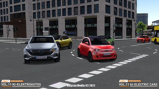 OMSI 2 Add-on Downloadpack Vol. 11 - AI Electric Cars
