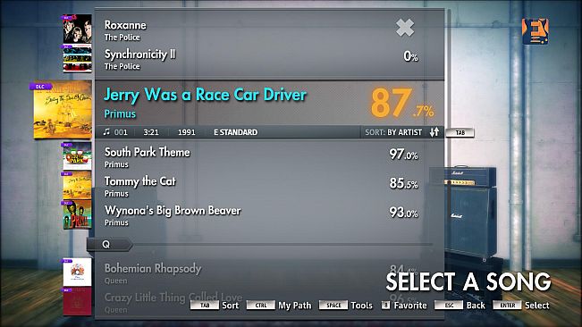 Rocksmith 2014 – Primus - “Jerry Was A Race Car Driver”