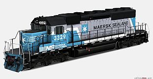 Trainz Plus DLC - EMD SD40-2 - Maersk
