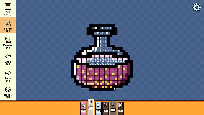 Pixel Cross Stitch - Alchemy Miniatures Pack