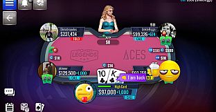 Poker Legends: Texas Hold'em Poker Tournaments