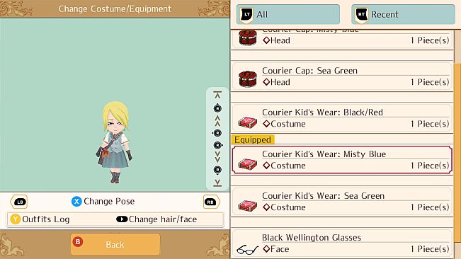 Courier Uniforms - WorldNeverland - Daily Life in the Elnea Kingdom - Another Life Adventure