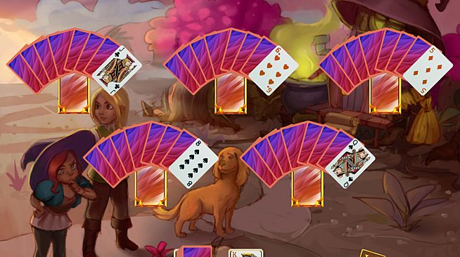 Sweet Solitaire: School Witch