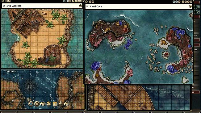 Fantasy Grounds - Map Collection - Nautical