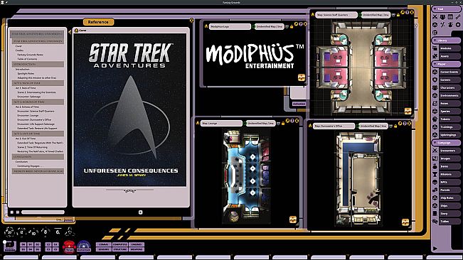 Fantasy Grounds - Star Trek Adventures: Unforeseen Consequences