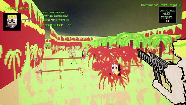 Commando:  Hell's Target 3D