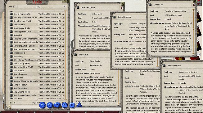 Fantasy Grounds - The Grand Grimoire of Cthulhu Mythos Magic (CoC7E)