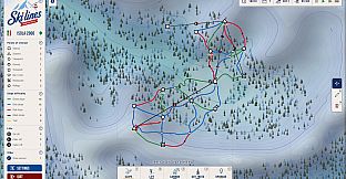Ski Lines: Trail Map