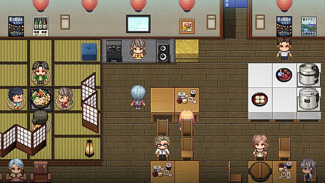 RPG Maker MZ - SERIALGAMES Japan travel spots Ryokan-Japanese INN SET