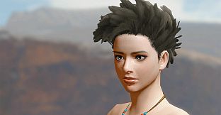 Monster Hunter Rise - "Bahari Locks" hairstyle