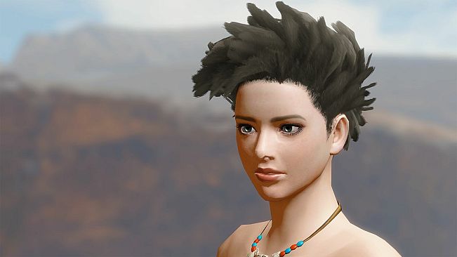 Monster Hunter Rise - "Bahari Locks" hairstyle