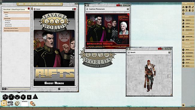 Fantasy Grounds - Savage Rifts(R): Ghost Roads Adventure