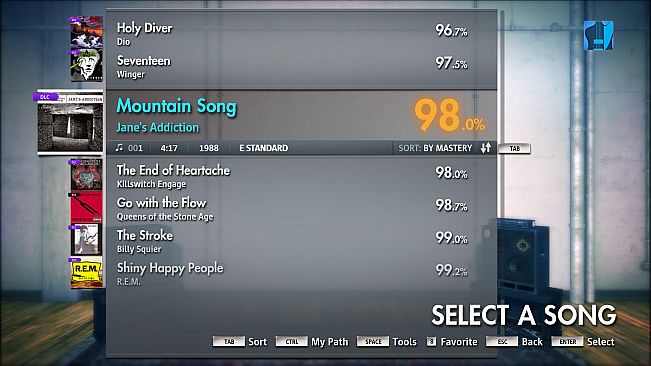 Rocksmith 2014 – Jane’s Addiction - “Mountain Song”
