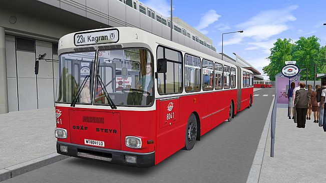 OMSI 2 Add-on AI-Articulated Bus for Vienna
