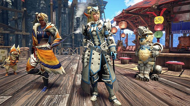 Monster Hunter Rise - "Model Walk" gesture set