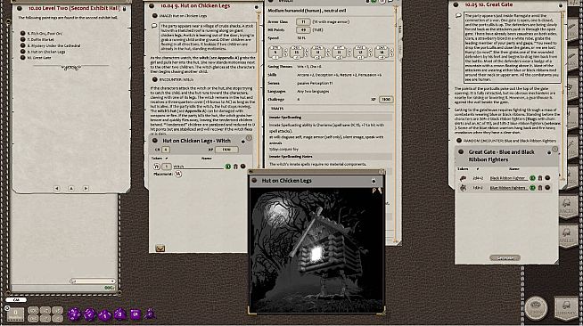 Fantasy Grounds - Quests of Doom 4: Pictures at an Exhibition (5E)