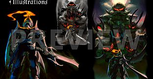 Candle Knight - Digital Art Book