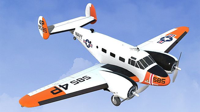 RealFlight Evolution - E-flite Beechcraft RC-45J 1.5m