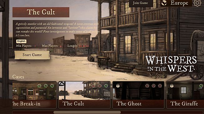 Whispers In The West - The Cult - ENGLISH