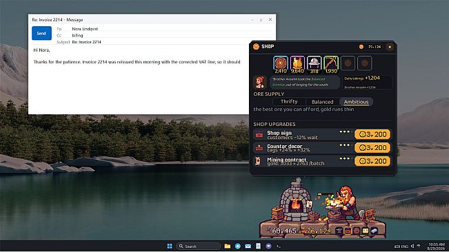 My Desktop Dwarf: Taskbar Forge