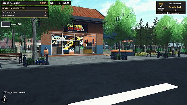 Mini Racer Car Shop Simulator