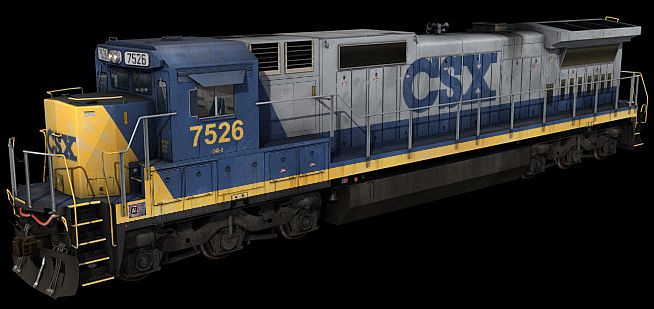 Trainz 2022 DLC - CSX Transportation - GE C40-8