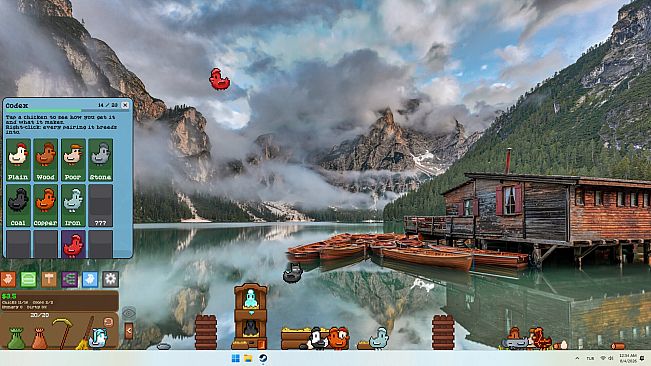 Taskbar Chickens