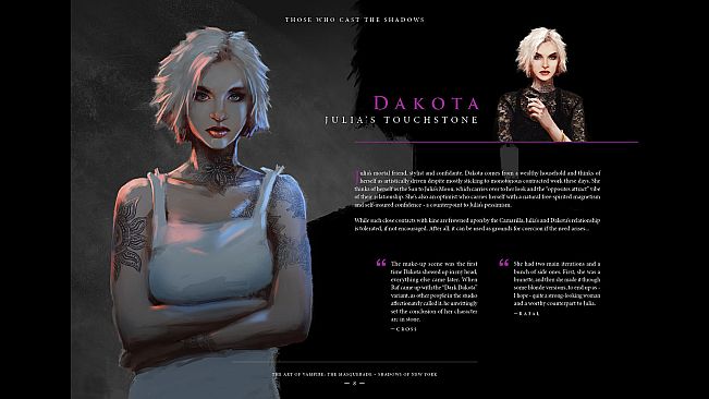 Vampire: The Masquerade - Shadows of New York Artbook