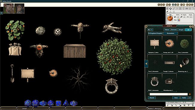 Fantasy Grounds - FG Kingdoms Pumpkin Patch Map Pack