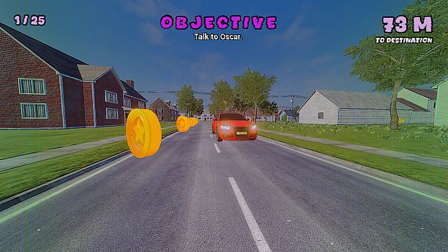 Pepper the Giant Purple Dog