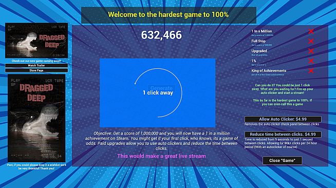 1 in a Million | A game of odds