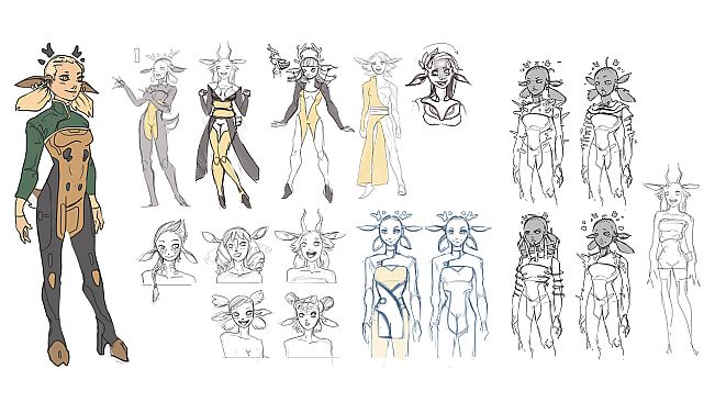 Fallen Seeds Artbook